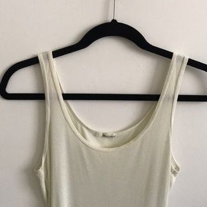 LA Made Double U ribbed Tank Top